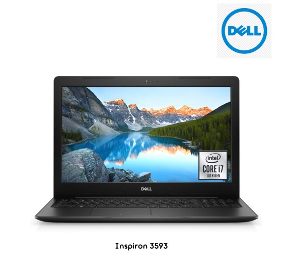 NOTEBOOK (โน้ตบุ๊ค) DELL INSPIRON 3593-W566115305THW10-I7 (BLACK) 2 Y